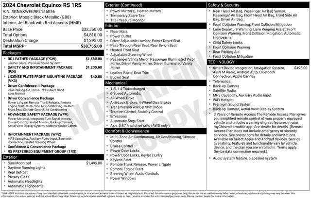 chevrolet equinox 2024 3GNAXWEG9RL146056 image chevrolet equinox 2024 3GNAXWEG9RL146056 image