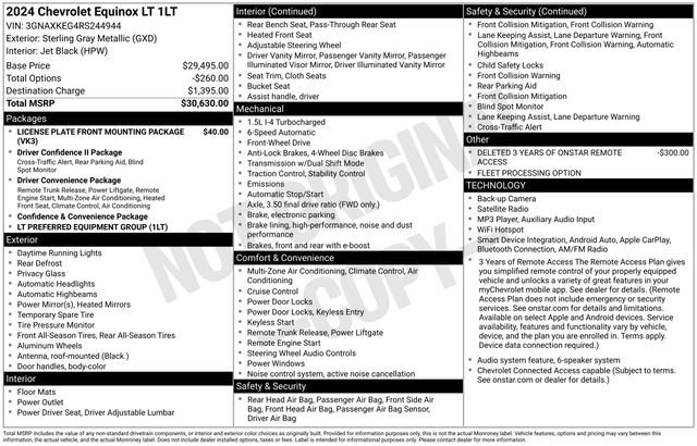 chevrolet equinox 2024 3GNAXKEG4RS244944 image chevrolet equinox 2024 3GNAXKEG4RS244944 image