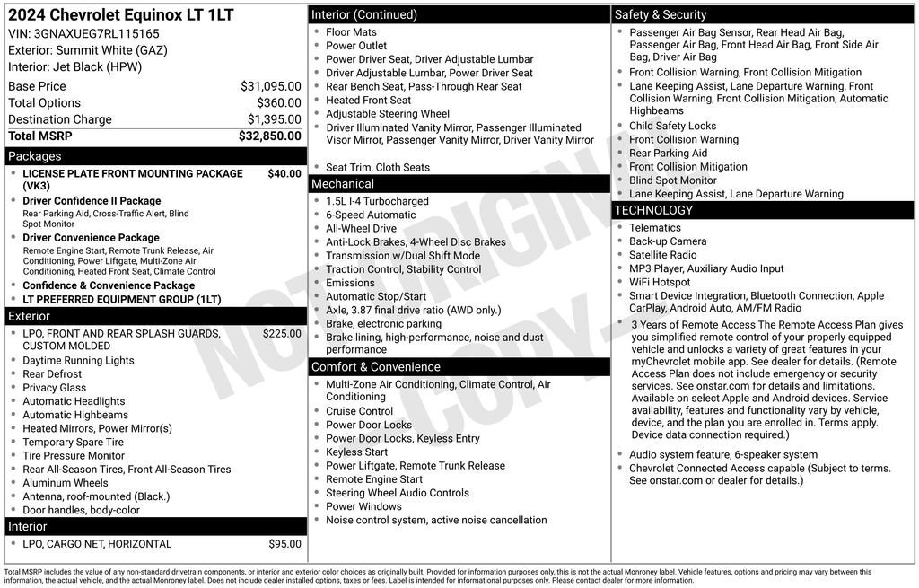 chevrolet equinox 2024 3GNAXUEG7RL115165 image chevrolet equinox 2024 3GNAXUEG7RL115165 image