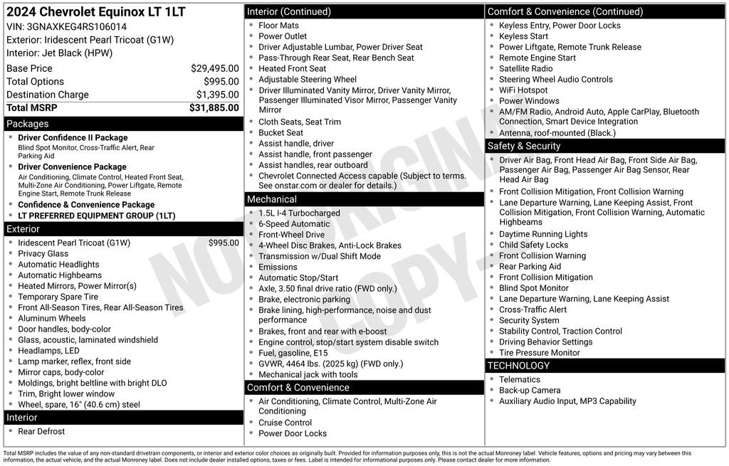 chevrolet equinox 2024 3GNAXKEG4RS106014 image chevrolet equinox 2024 3GNAXKEG4RS106014 image
