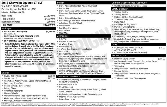 chevrolet equinox 2013 2GNFLEE36D6236531 image chevrolet equinox 2013 2GNFLEE36D6236531 image