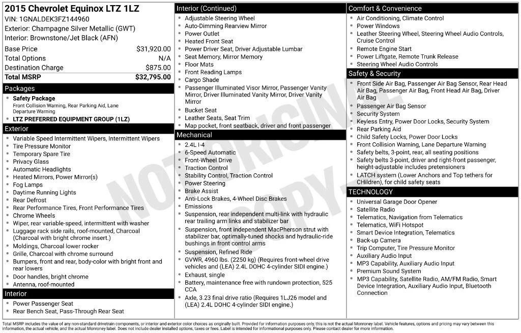 chevrolet equinox 2015 1GNALDEK3FZ144960 image chevrolet equinox 2015 1GNALDEK3FZ144960 image