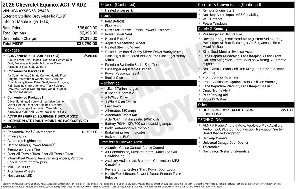 chevrolet equinox 2025 3GNAXSEG2SL284231 image chevrolet equinox 2025 3GNAXSEG2SL284231 image