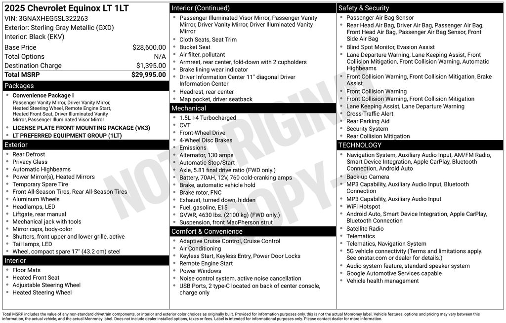 chevrolet equinox 2025 3GNAXHEG5SL322263 image chevrolet equinox 2025 3GNAXHEG5SL322263 image