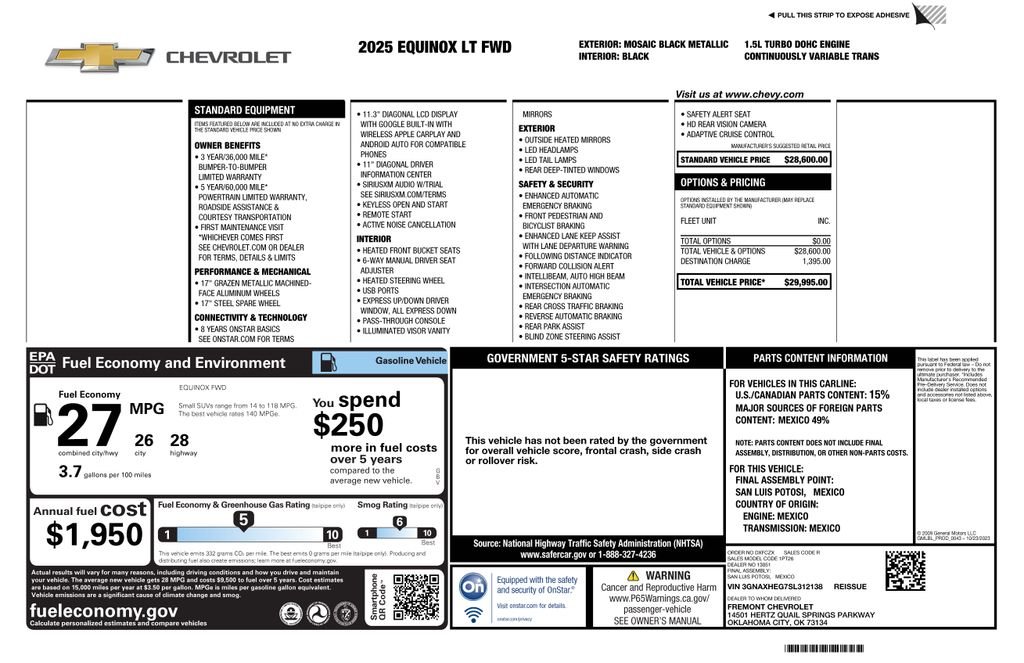 chevrolet equinox 2025 3GNAXHEG7SL312138 image chevrolet equinox 2025 3GNAXHEG7SL312138 image