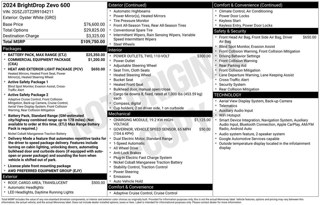 chevrolet brightdrop 2024 2G5ZJ3TZ2R9104211 image chevrolet brightdrop 2024 2G5ZJ3TZ2R9104211 image