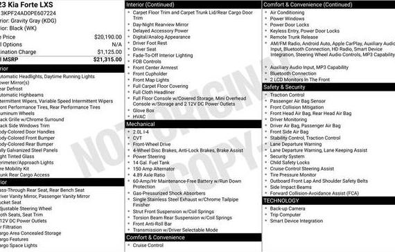 KIA FORTE 2023 3KPF24AD0PE607224 image KIA FORTE 2023 3KPF24AD0PE607224 image