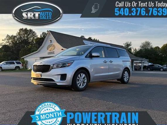 KIA SEDONA 2017 KNDMB5C10H6218428 image
