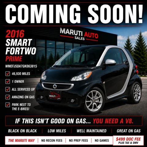 smart fortwo 2016 WMEFJ5DA7GK063815 image smart fortwo 2016 WMEFJ5DA7GK063815 image