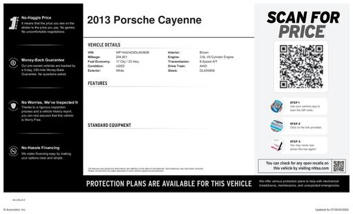 porsche cayenne 2013 WP1AA2A25DLA05808 image porsche cayenne 2013 WP1AA2A25DLA05808 image