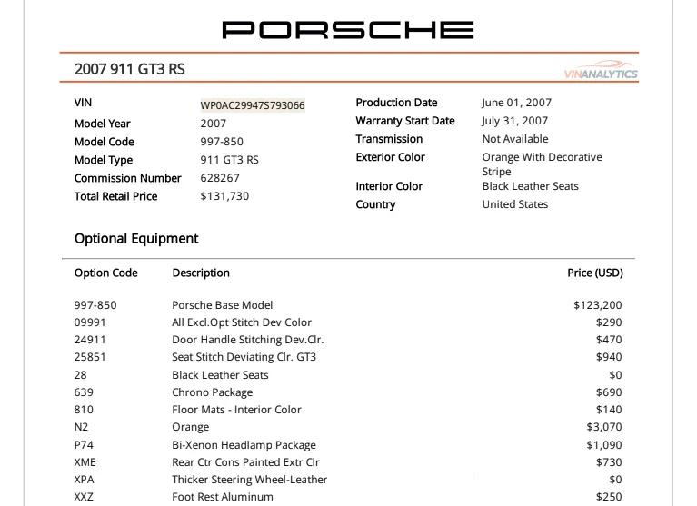 porsche 911 2007 WP0AC29947S793066 image porsche 911 2007 WP0AC29947S793066 image