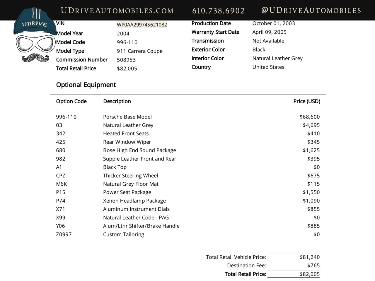 porsche 911 2004 WP0AA29974S621082 image porsche 911 2004 WP0AA29974S621082 image
