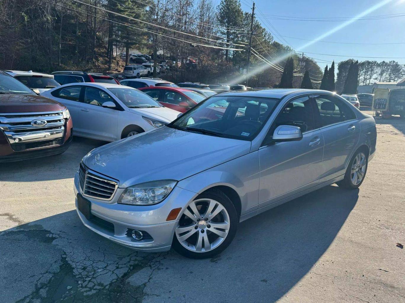 MERCEDES-BENZ C-CLASS 2009 WDDGF54X89R066599 image