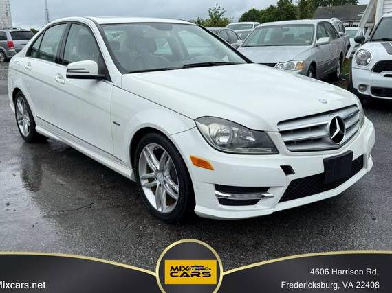 MERCEDES-BENZ C-CLASS 2012 WDDGF4HB0CR236566 image