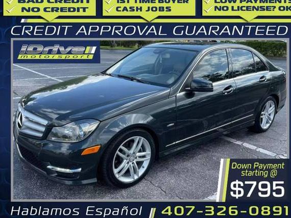MERCEDES-BENZ C-CLASS 2012 WDDGF4HB0CA636612 image