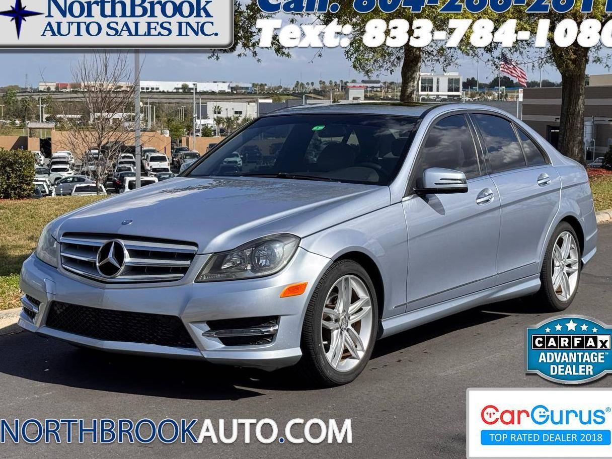 MERCEDES-BENZ C-CLASS 2013 WDDGF4HB2DA822539 image