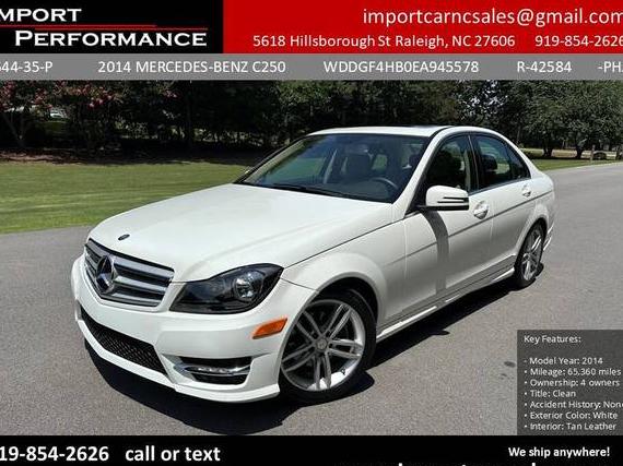 MERCEDES-BENZ C-CLASS 2014 WDDGF4HB0EA945578 image MERCEDES-BENZ C-CLASS 2014 WDDGF4HB0EA945578 image
