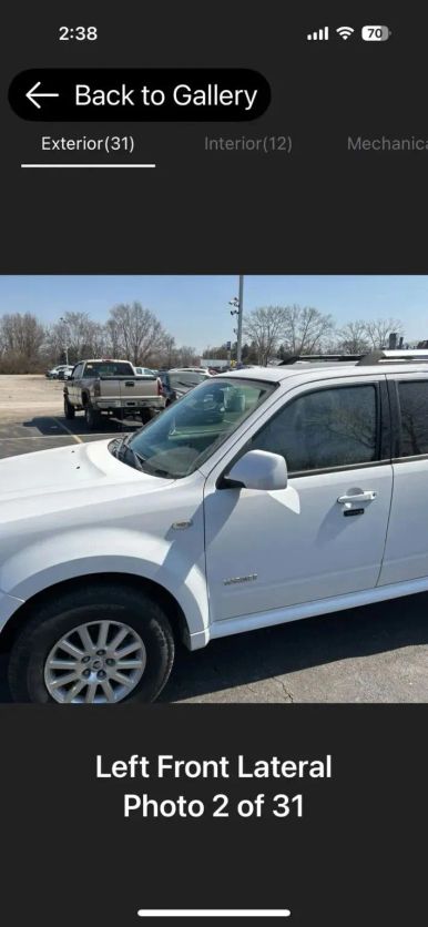 mercury mariner 2008 4M2CU87198KJ52920 image mercury mariner 2008 4M2CU87198KJ52920 image