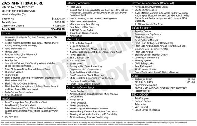 infiniti qx60 2025 5N1AL1ESXSC335517 image infiniti qx60 2025 5N1AL1ESXSC335517 image