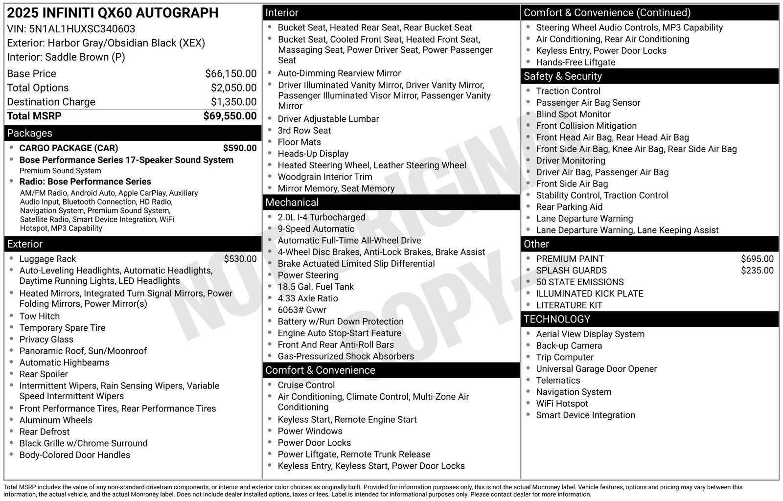 infiniti qx60 2025 5N1AL1HUXSC340603 image infiniti qx60 2025 5N1AL1HUXSC340603 image