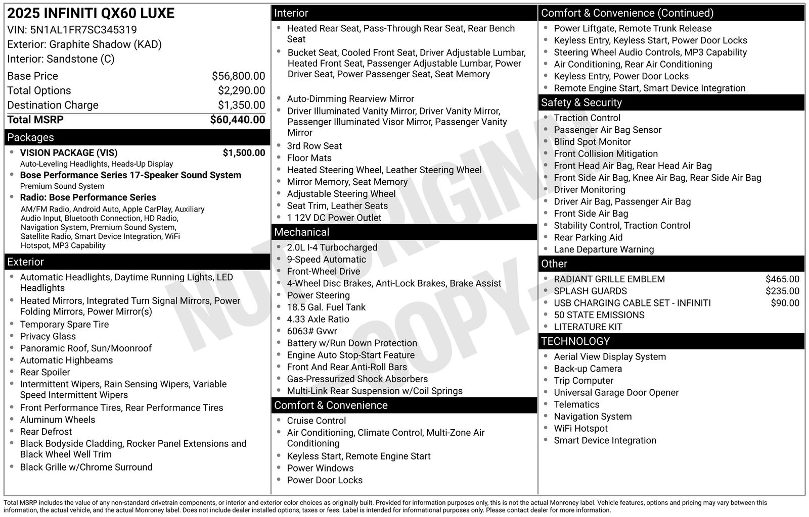 infiniti qx60 2025 5N1AL1FR7SC345319 image infiniti qx60 2025 5N1AL1FR7SC345319 image