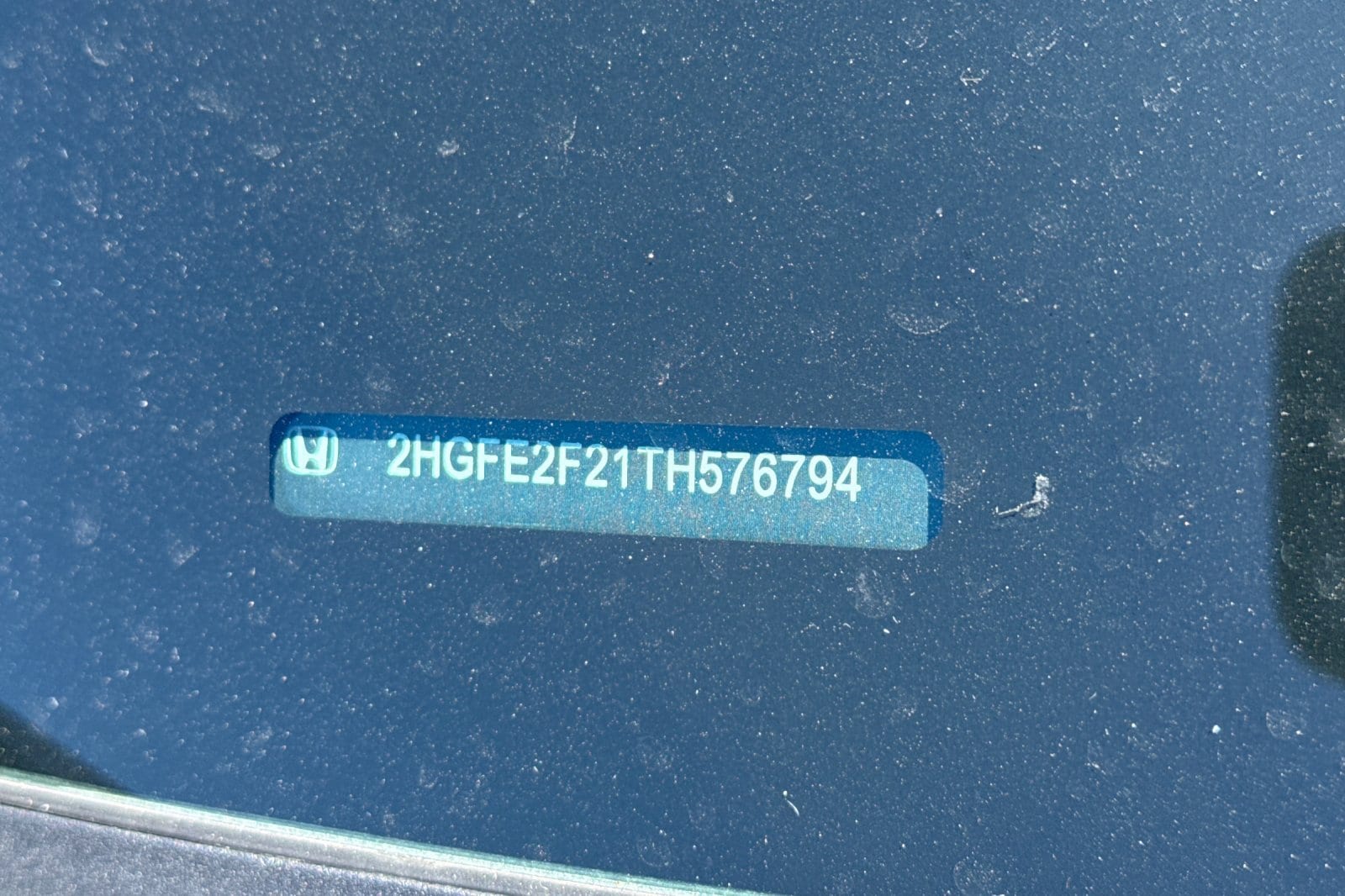 honda civic 2026 2HGFE2F21TH576794 image honda civic 2026 2HGFE2F21TH576794 image