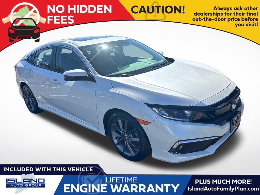 honda civic 2020 19XFC1F77LE218461 image