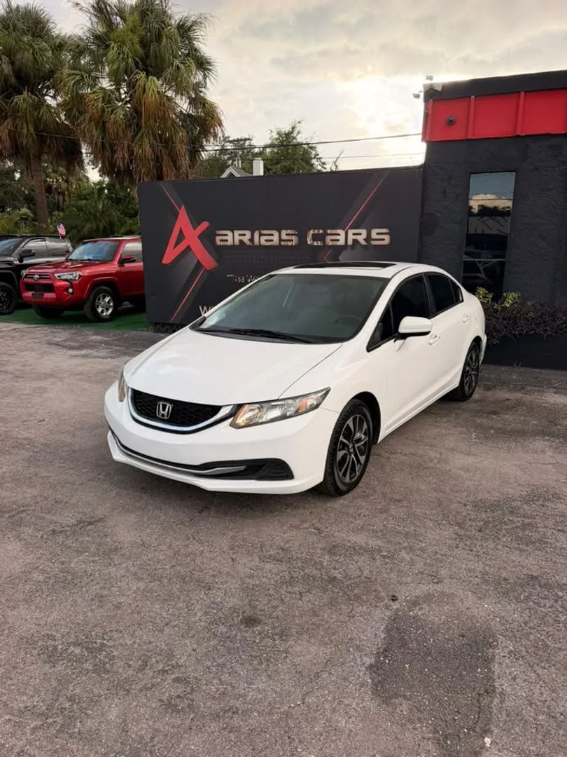 honda civic 2014 2HGFB2F8XEH522734 image