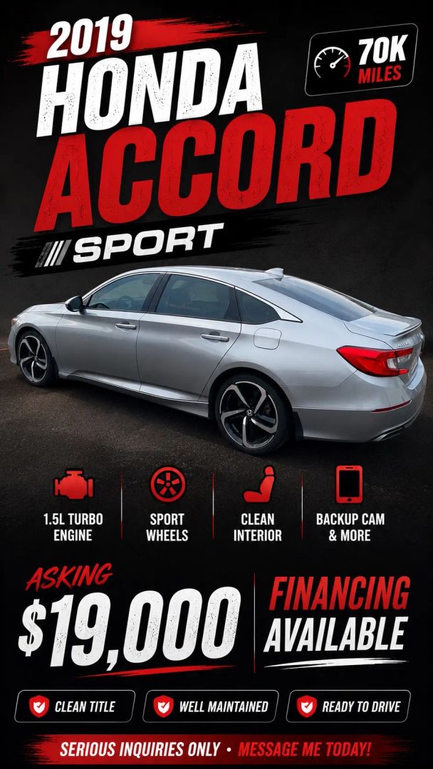 honda accord 2019 1HGCV1F36KA101015 image honda accord 2019 1HGCV1F36KA101015 image