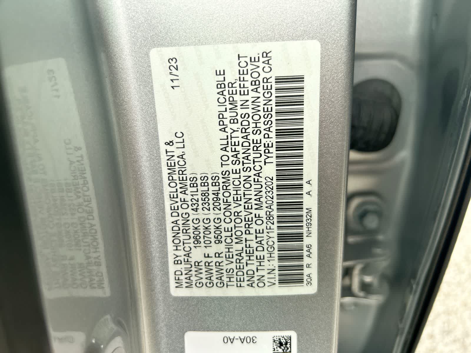 honda accord 2024 1HGCY1F28RA023202 image honda accord 2024 1HGCY1F28RA023202 image