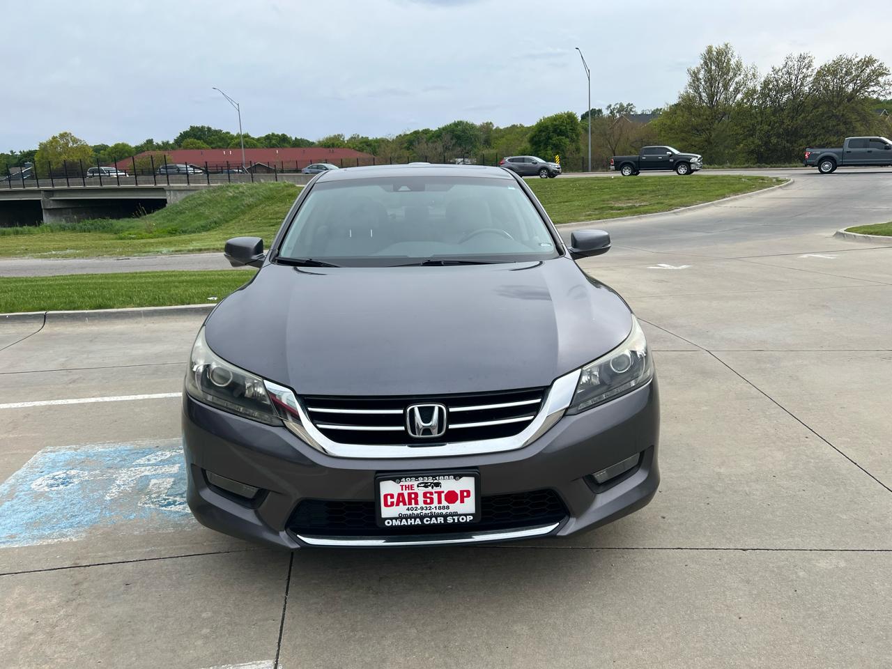 honda accord 2014 1HGCR3F82EA004412 image
