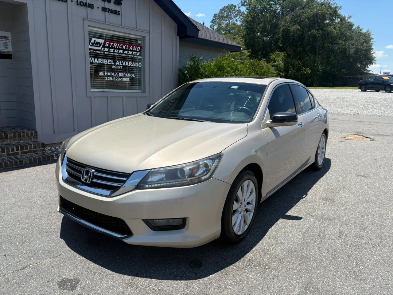 honda accord 2014 1HGCR2F75EA182722 image
