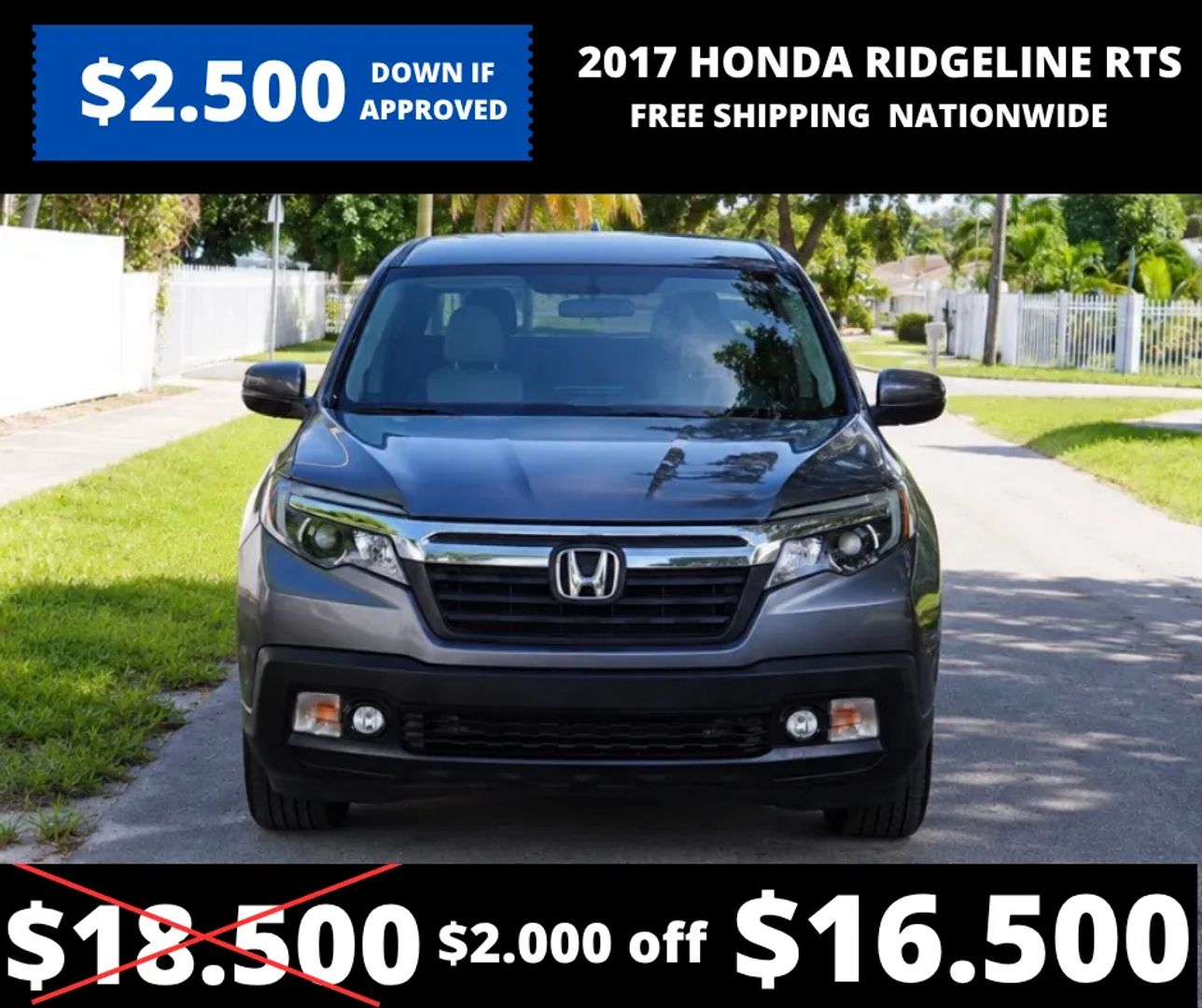 honda ridgeline 2017 5FPYK2F43HB010139 image honda ridgeline 2017 5FPYK2F43HB010139 image