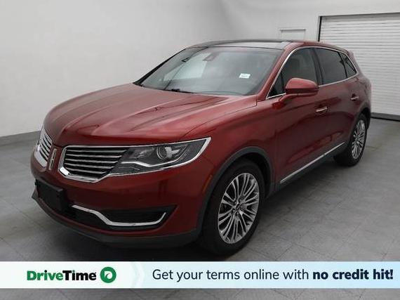LINCOLN MKX 2016 2LMPJ6LR7GBL45270 image