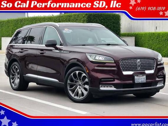 LINCOLN AVIATOR 2020 5LM5J7WC2LGL32653 image