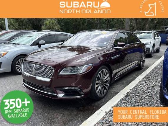 LINCOLN CONTINENTAL 2019 1LN6L9RP3K5607503 image