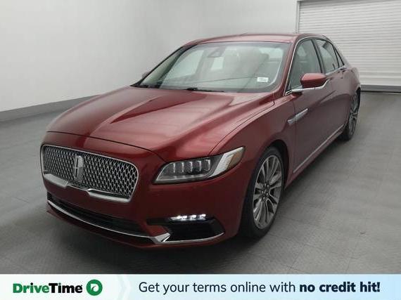 LINCOLN CONTINENTAL 2017 1LN6L9NC4H5607425 image