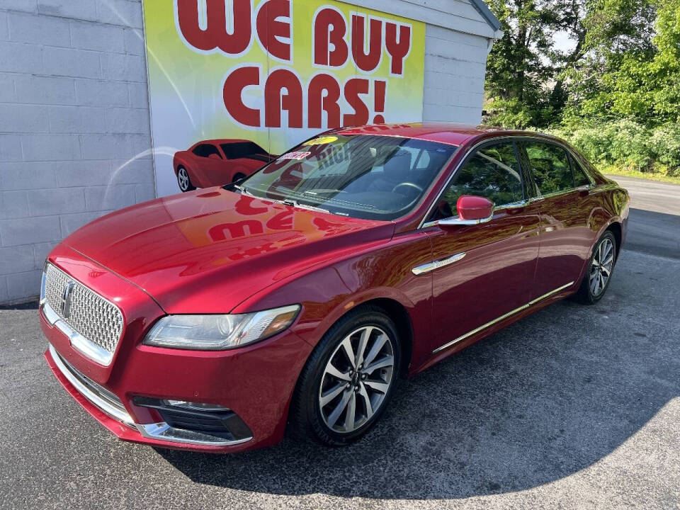 lincoln continental 2017 1LN6L9PK2H5627435 image