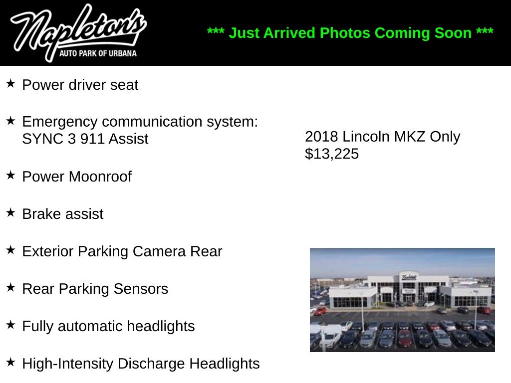 lincoln mkz 2018 3LN6L5E9XJR607896 image lincoln mkz 2018 3LN6L5E9XJR607896 image