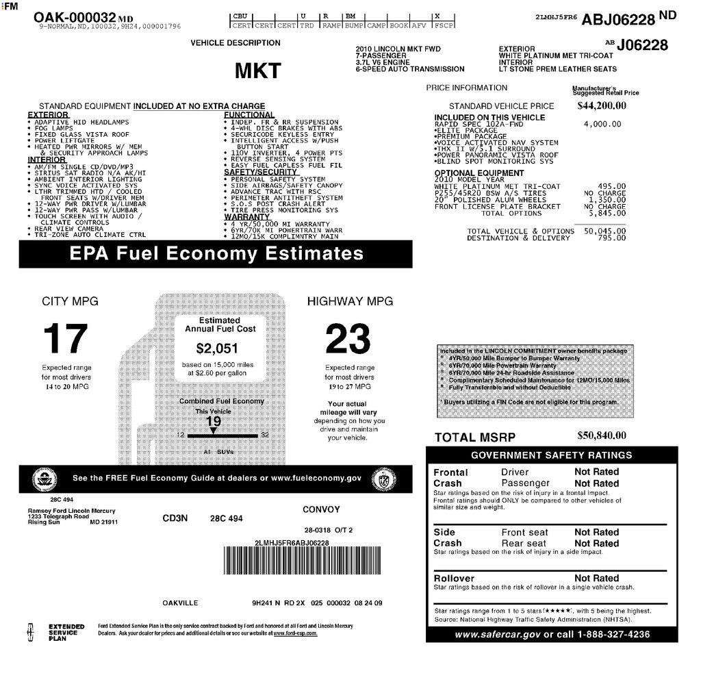 lincoln mkt 2010 2LMHJ5FR6ABJ06228 image lincoln mkt 2010 2LMHJ5FR6ABJ06228 image