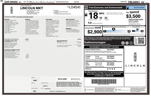lincoln mkt 2015 2LMHJ5AT0FBL04541 image lincoln mkt 2015 2LMHJ5AT0FBL04541 image