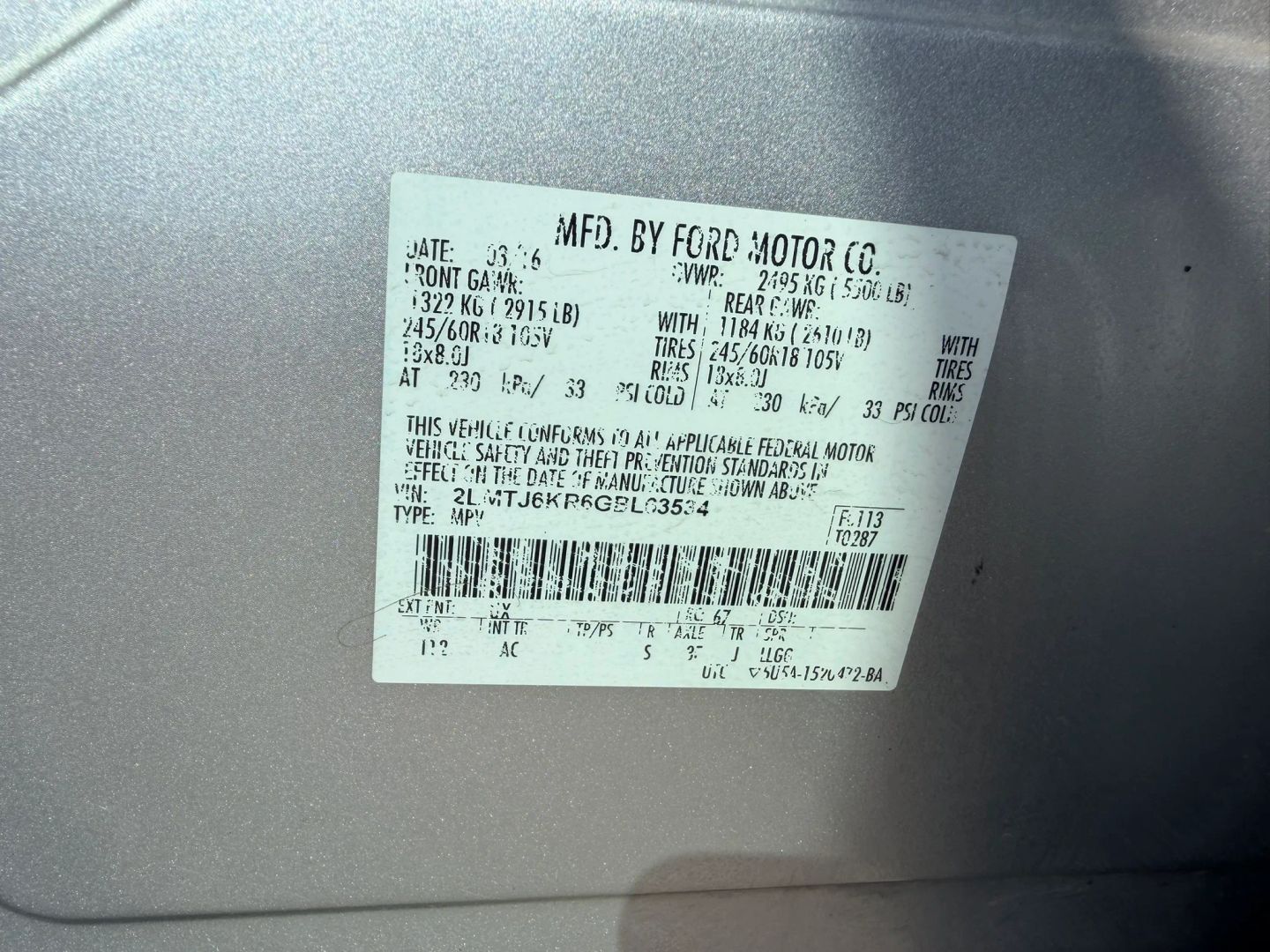 lincoln mkx 2016 2LMTJ6KR6GBL63534 image lincoln mkx 2016 2LMTJ6KR6GBL63534 image