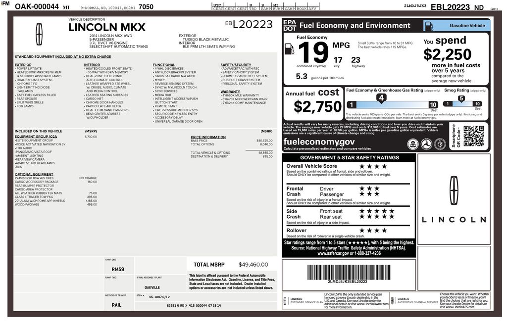 lincoln mkx 2014 2LMDJ8JK3EBL20223 image lincoln mkx 2014 2LMDJ8JK3EBL20223 image
