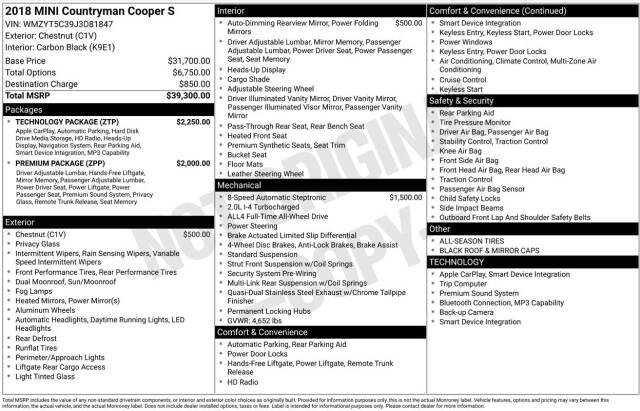 mini countryman 2018 WMZYT5C39J3D81847 image mini countryman 2018 WMZYT5C39J3D81847 image