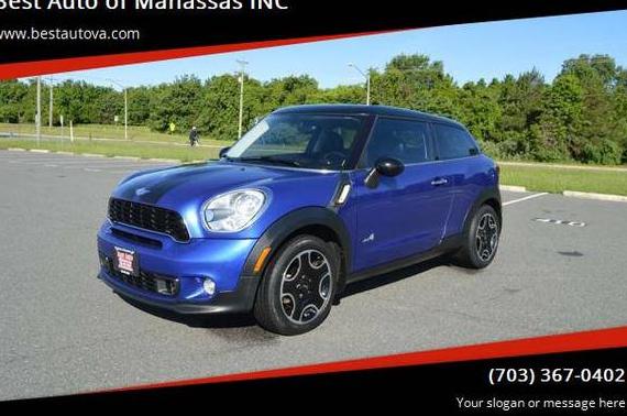 MINI PACEMAN 2013 WMWSS7C56DWN51665 image