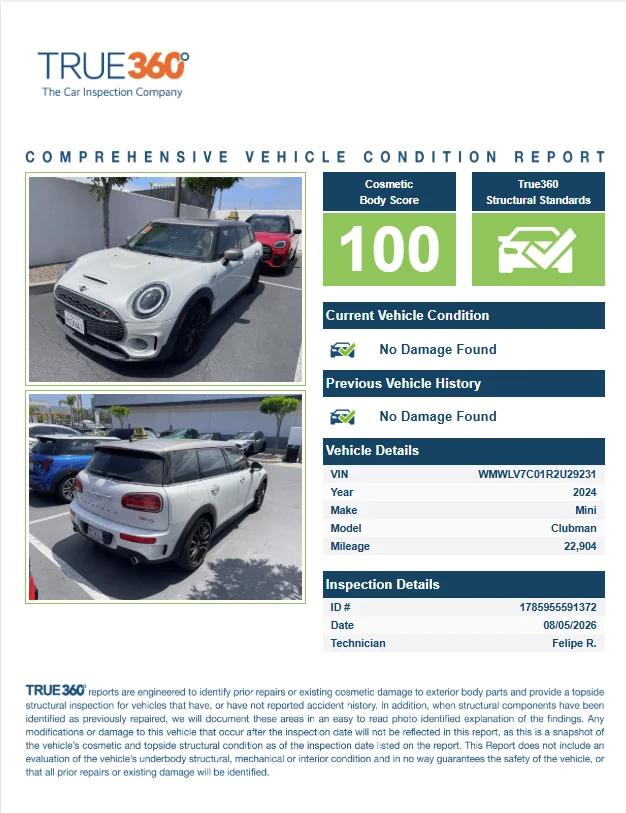 mini clubman 2024 WMWLV7C01R2U29231 image mini clubman 2024 WMWLV7C01R2U29231 image