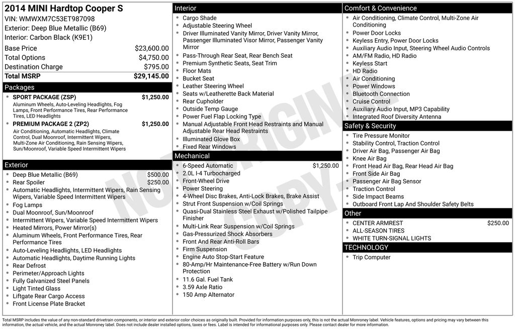 mini cooper 2014 WMWXM7C53ET987098 image mini cooper 2014 WMWXM7C53ET987098 image