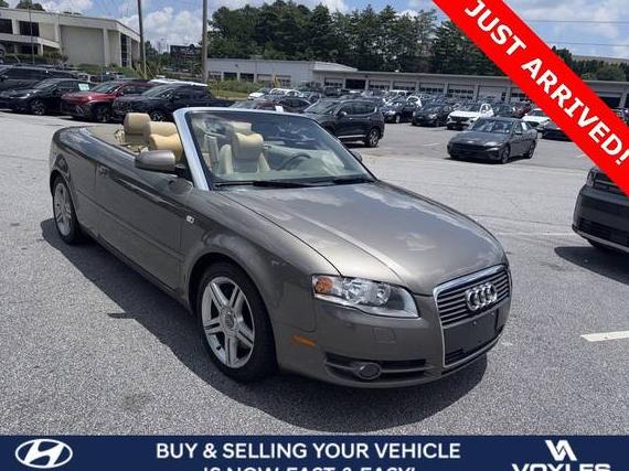 AUDI A4 2007 WAUAF48H87K016592 image