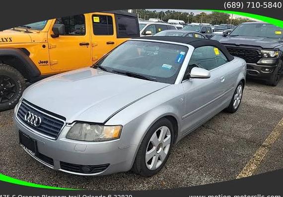 AUDI A4 2004 WAUAC48H04K019927 image AUDI A4 2004 WAUAC48H04K019927 image