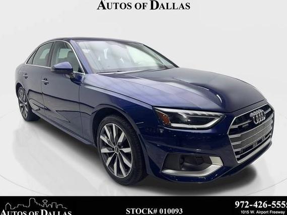 AUDI A4 2022 WAUBBAF41NN010093 image AUDI A4 2022 WAUBBAF41NN010093 image